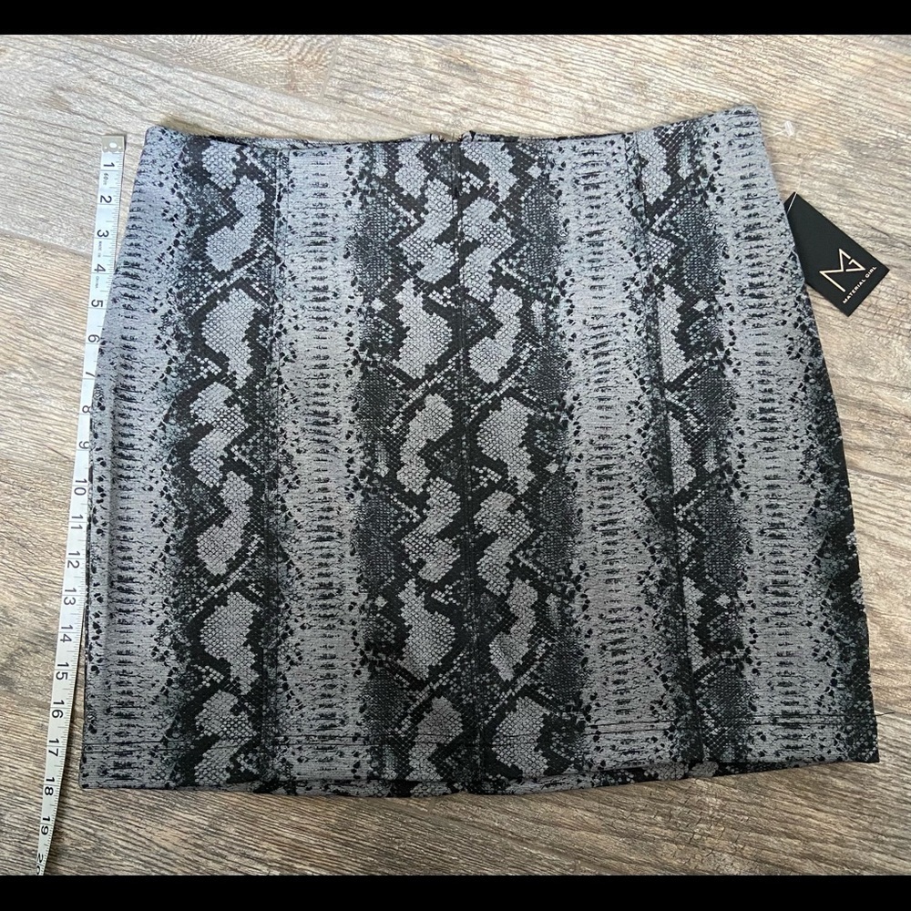 Material Girl python print mini skirt - Picture 10 of 11